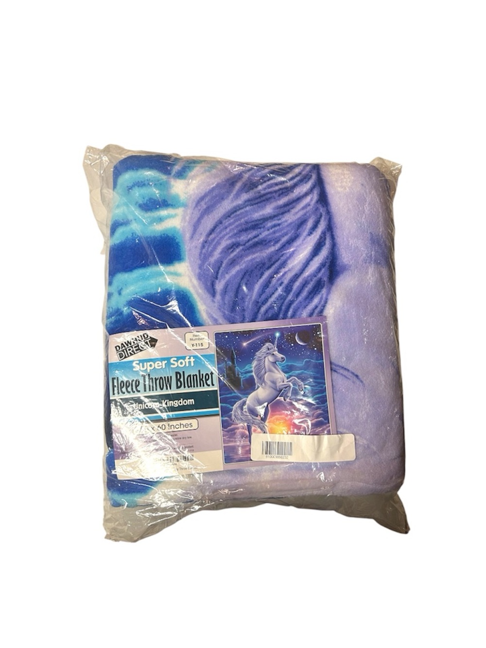 Unicorn Fleece Throw Blanket